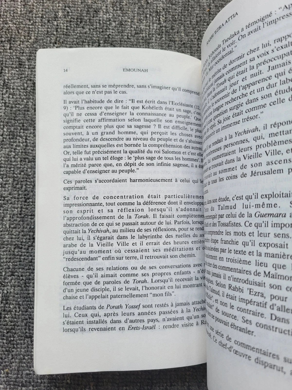 Livro Emounah N°20 - Pensamento Judaico - Rabino Ezra Attia / Torá e Espiritualidade – photo 2